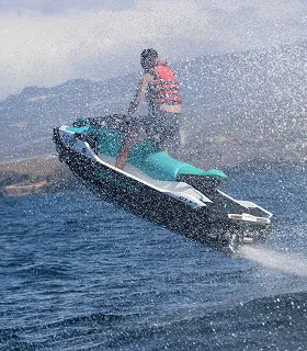 Jet Ski Safari Adventure Along Tenerife's Coast.