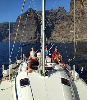 Del sol sailing boat tenerife.